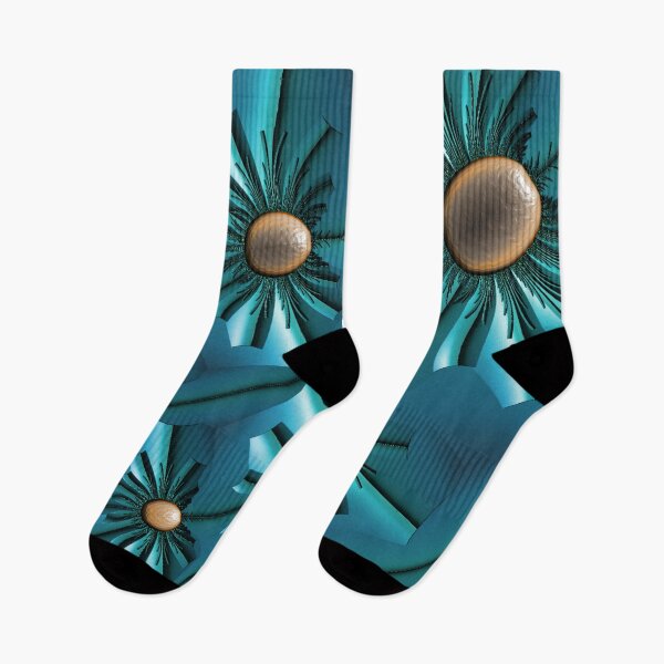Item preview, Teal Daisy | Fractal Pattern | Simple Fractals | Emboss designed and sold by JillyJ05.