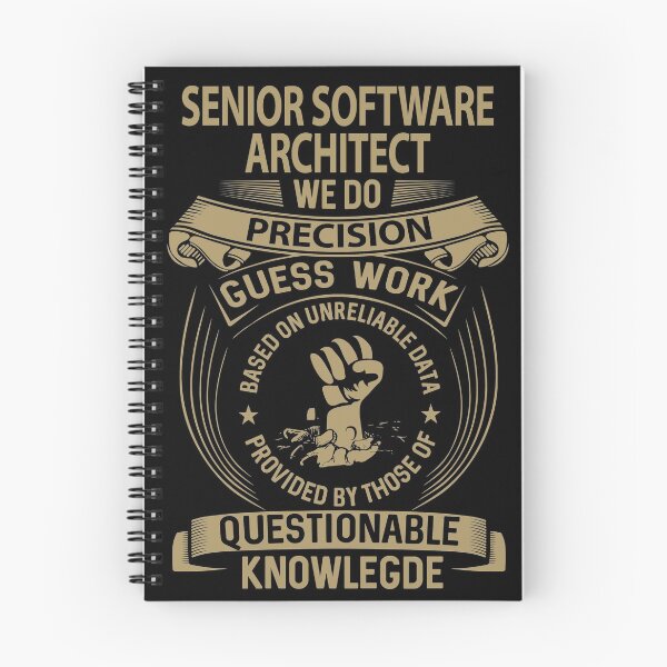 Item preview, Senior Software Architect T Shirt - We Do Precision Job Gift Item Tee designed and sold by natalinedk.