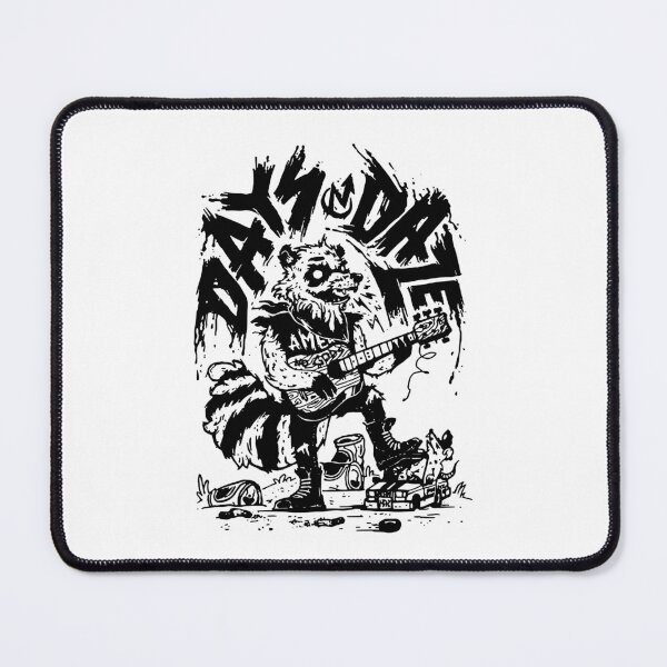 Item preview, Days N' Daze folk punk poster black designed and sold by RodrigoMar1850.