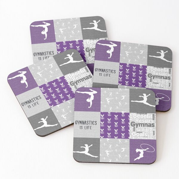 Item preview, Purple Gymnastics Plaid designed and sold by SweetTea4U.