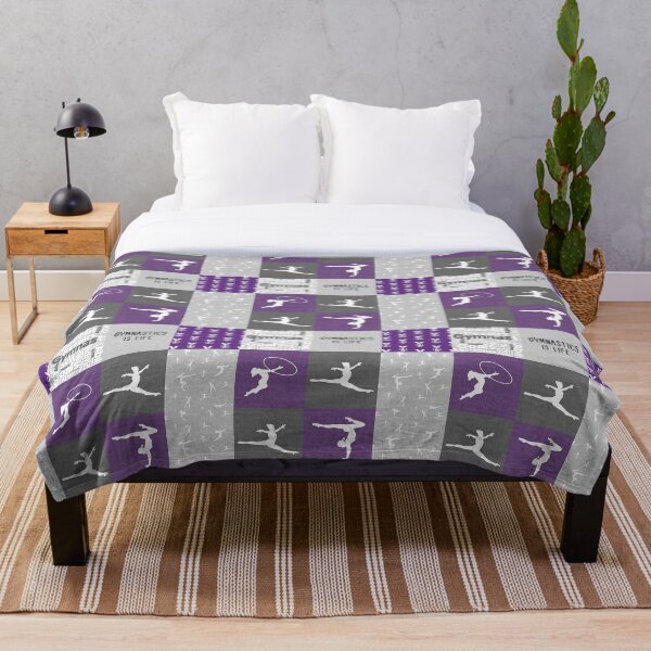 Item preview, Purple Gymnastics Plaid designed and sold by SweetTea4U.