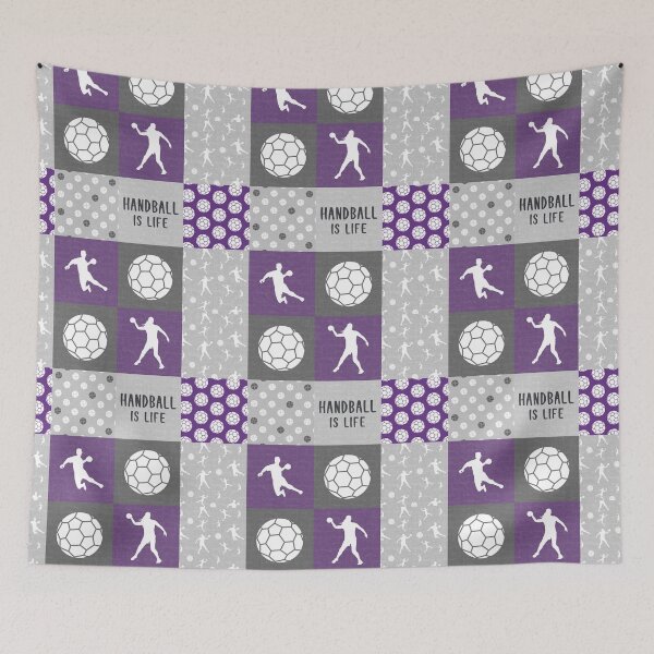 Item preview, Purple Handball Plaid designed and sold by SweetTea4U.