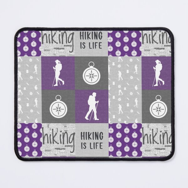 Item preview, Purple Hiking Plaid designed and sold by SweetTea4U.