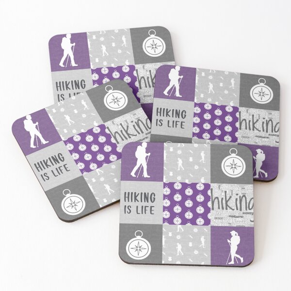 Item preview, Purple Hiking Plaid designed and sold by SweetTea4U.