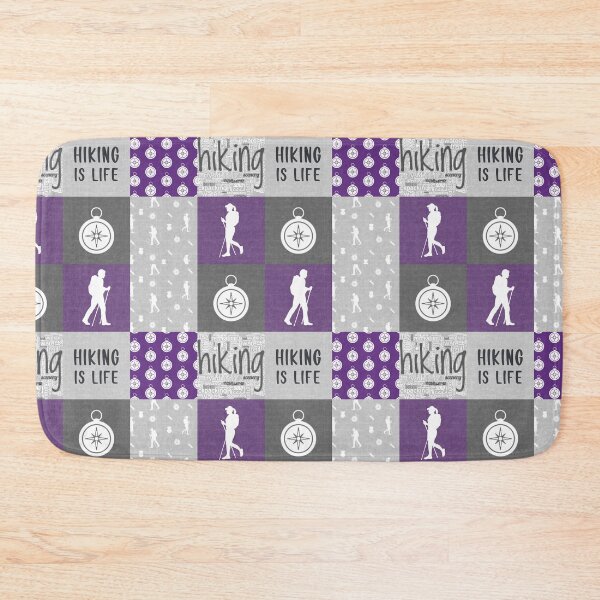 Item preview, Purple Hiking Plaid designed and sold by SweetTea4U.