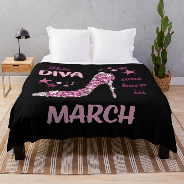 Item preview, Funny Birthday Month This Diva Was Born In March designed and sold by geminivibe.