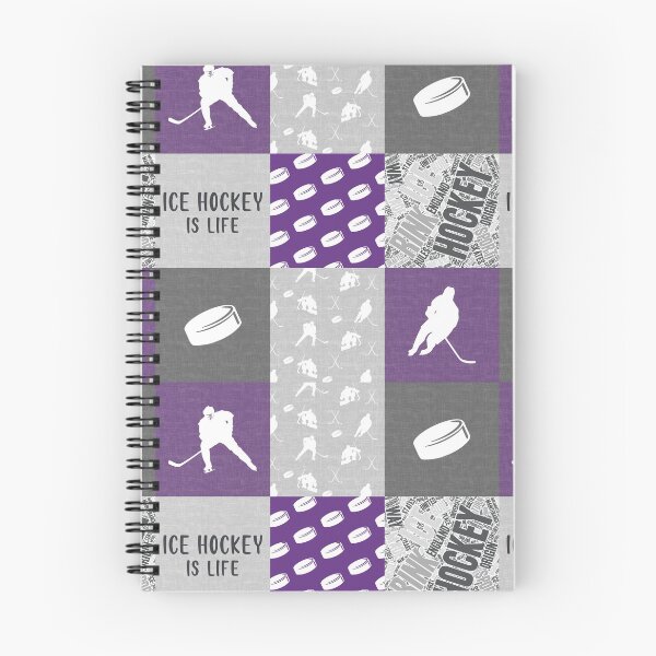 Item preview, Purple Ice Hockey Plaid designed and sold by SweetTea4U.