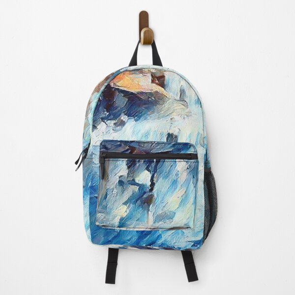 Item preview, A deer escaping from a tiger near the waterfall like abstract designed and sold by Bekindtome.