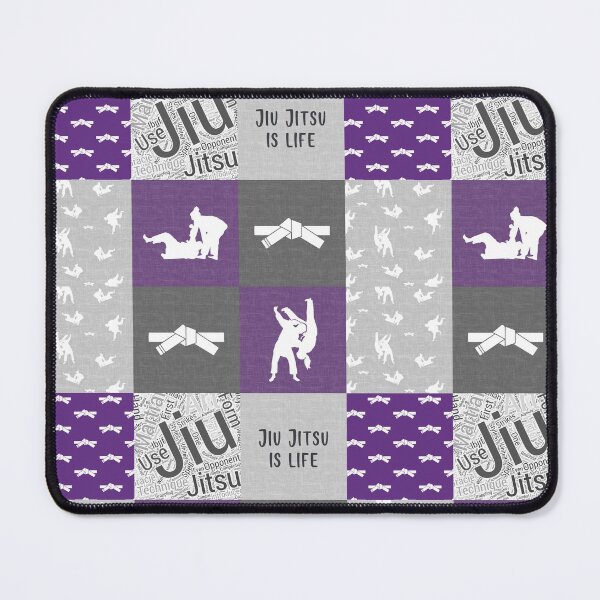 Item preview, Purple Jiu Jitsu Plaid designed and sold by SweetTea4U.