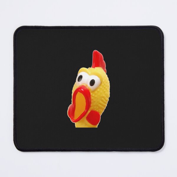 Artikelvorschau, Gummihuhn lustiger Gag Geschenkartikel Sticker entworfen und verkauft von jennifervoge.