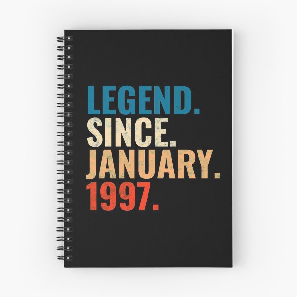 Item preview, Legend Since January 1997 Retro Vintage designed and sold by Teelogic.