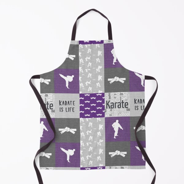 Item preview, Tartán de Karate Morado designed and sold by SweetTea4U.