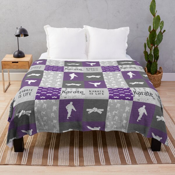 Item preview, Purple Karate Plaid designed and sold by SweetTea4U.