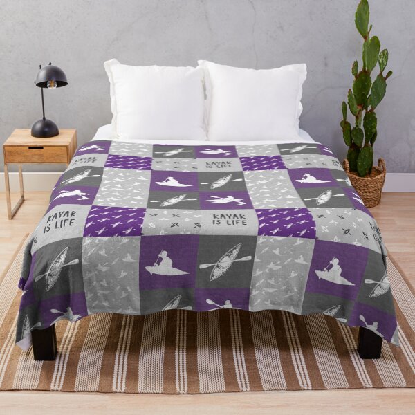 Item preview, Purple Kayak Plaid designed and sold by SweetTea4U.