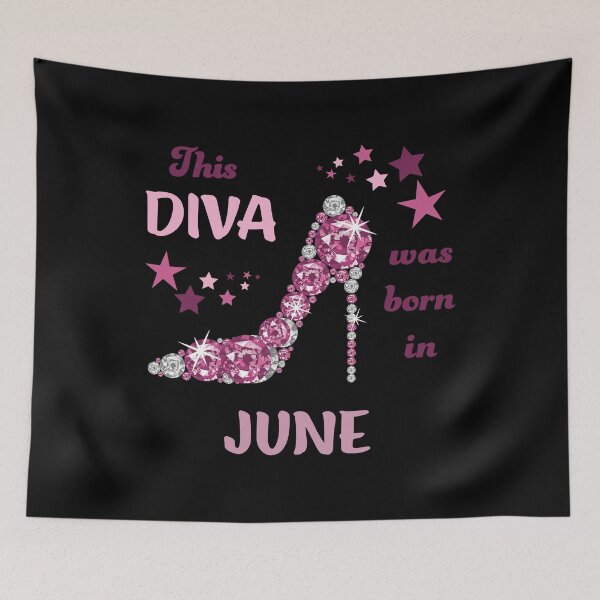 Item preview, Funny Birthday Month This Diva Was Born In June designed and sold by geminivibe.