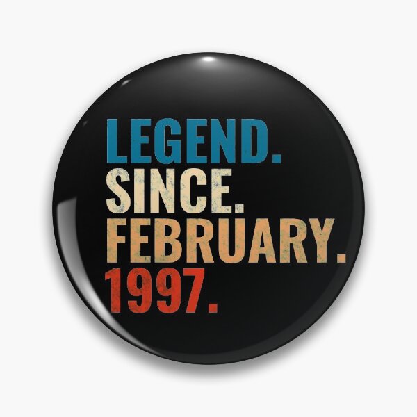 Item preview, Legend Since February 1997 Retro Vintage designed and sold by Teelogic.