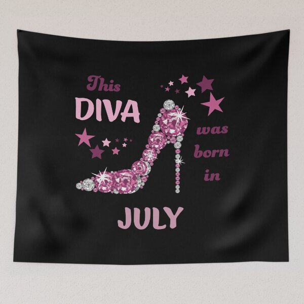 Item preview, Funny Birthday Month This Diva Was Born In July designed and sold by geminivibe.