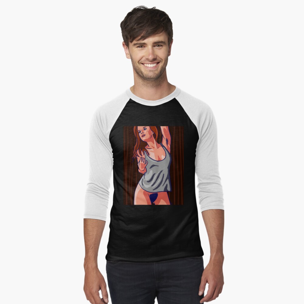 Item preview, Baseball ¾ Sleeve T-Shirt designed and sold by Evil-Nick.