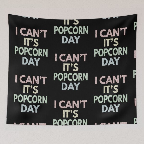 Item preview, National Popcorn Day designed and sold by MoonsmileProd.