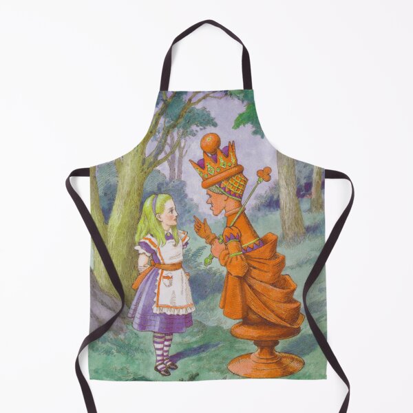 Item preview, Alice in Wonderland and Chess Piece Funny Fantasy Picture Playing Piece designed and sold by Mauswohn.
