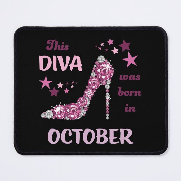 Item preview, Funny Birthday Month This Diva Was Born In October designed and sold by geminivibe.