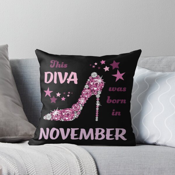Item preview, Funny Birthday Month This Diva Was Born In November designed and sold by geminivibe.