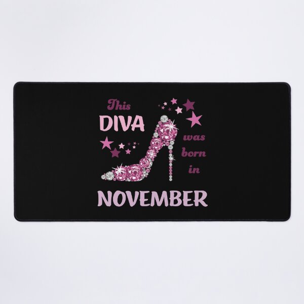 Item preview, Funny Birthday Month This Diva Was Born In November designed and sold by geminivibe.