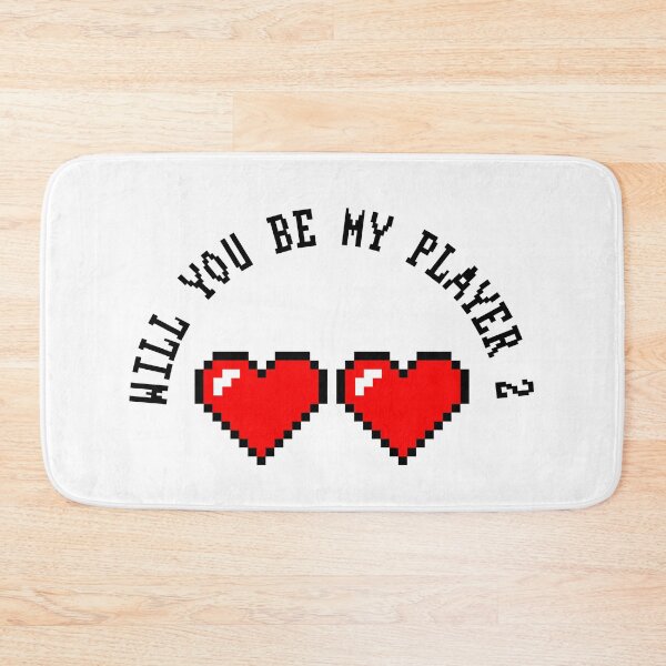 Item preview, Will you be my Player 2 designed and sold by geoji.