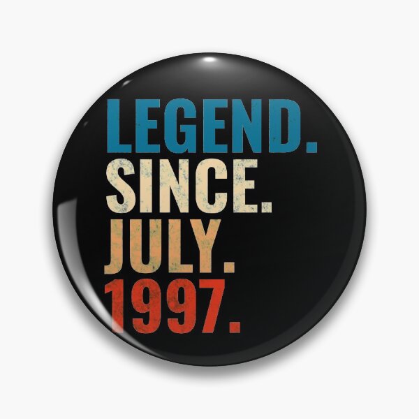 Item preview, Legend Since July 1997 Retro Vintage designed and sold by Teelogic.