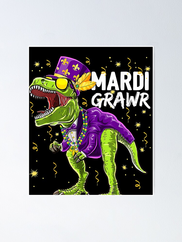 mardi gras t rex