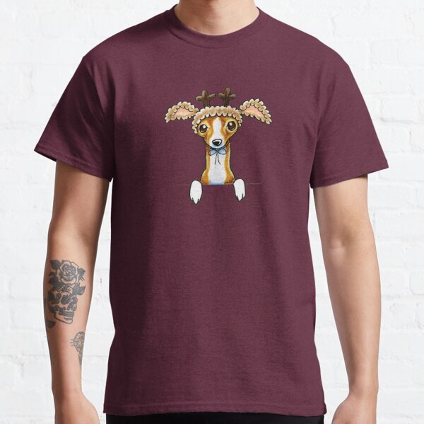 greyhound christmas t shirt