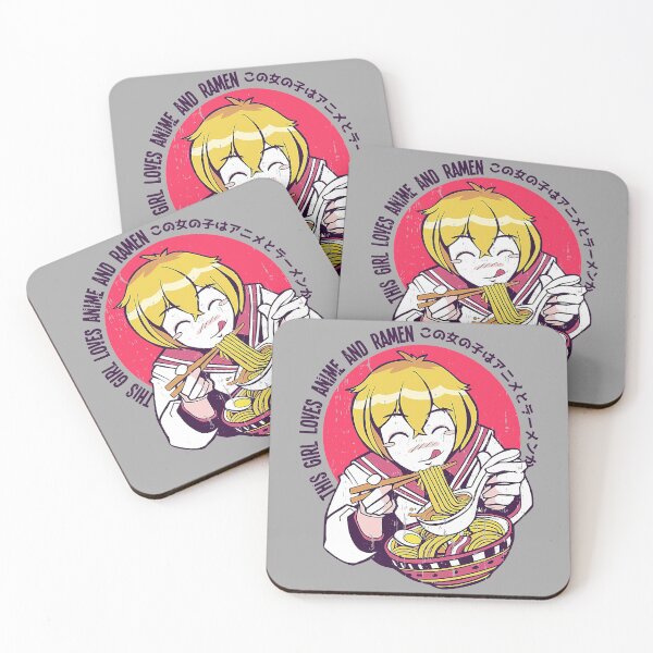 Item preview, Just a Girl Who Loves Anime and Ramen Women Teen Girls designed and sold by SARAHKUHNS.