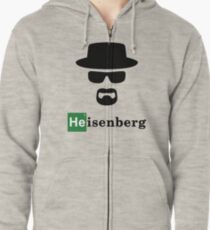Heisenberg Breaking Bad Zipped Hoodie