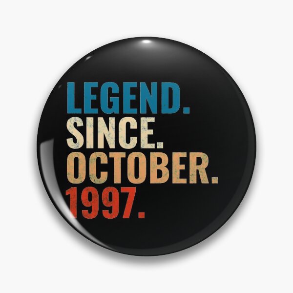Item preview, Legend Since October 1997 Retro Vintage designed and sold by Teelogic.