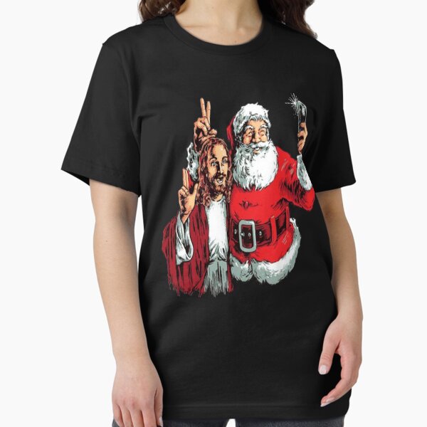Jesus and Santa selfie Essential T-Shirt