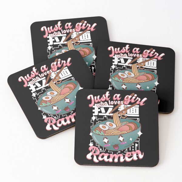 Item preview, Just a Girl Who Loves Ramen Cute Kawaii Asian Noodles Lover designed and sold by SeanDoke.