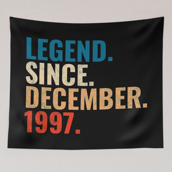 Item preview, Legend Since December 1997 Retro Vintage designed and sold by Teelogic.
