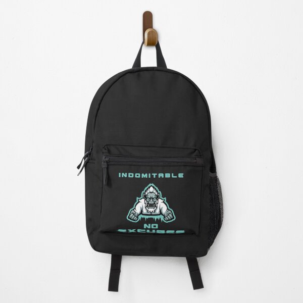 Item preview,  Indomitable No Excuses Motivational Training Yeti design designed and sold by FuddalanDesigns.