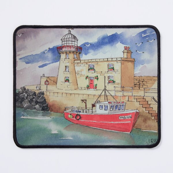 Item preview, Howth Harbour Lighthouse. designed and sold by John Ray.