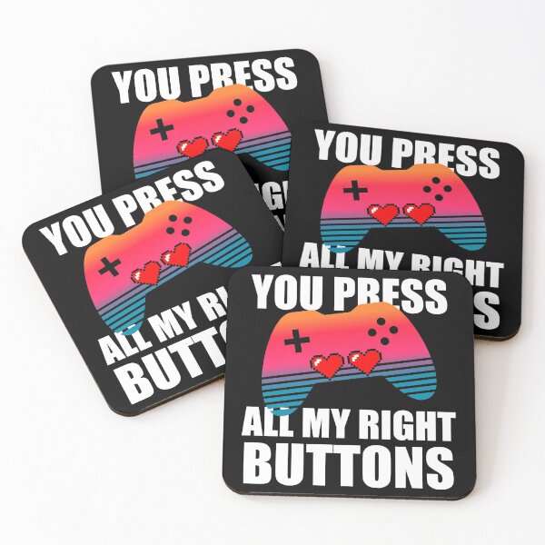 Item preview, You press all my right buttons valentines day gift designed and sold by geoji.