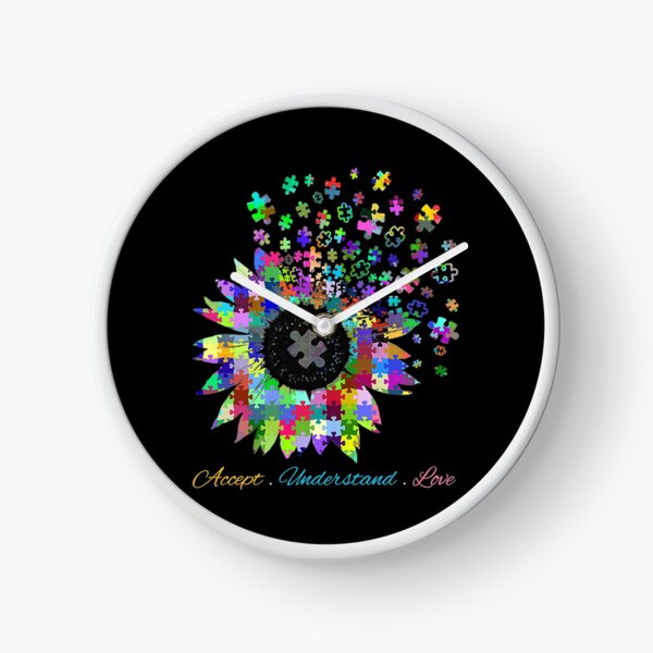 Item preview, Accept Understand Love-Sunflower Autism Awareness designed and sold by SARAHKUHNS.