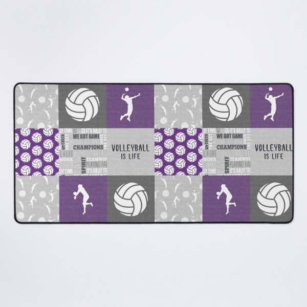 Item preview, Purple Volleyball is life designed and sold by LittleShop79.
