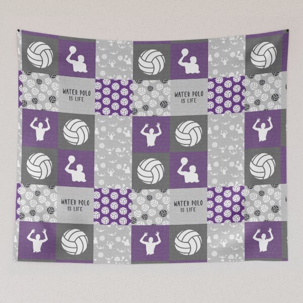 Item preview, Purple Water Polo is life designed and sold by LittleShop79.