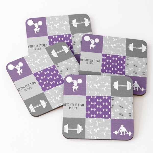 Item preview, Purple Weightlifting is life designed and sold by LittleShop79.