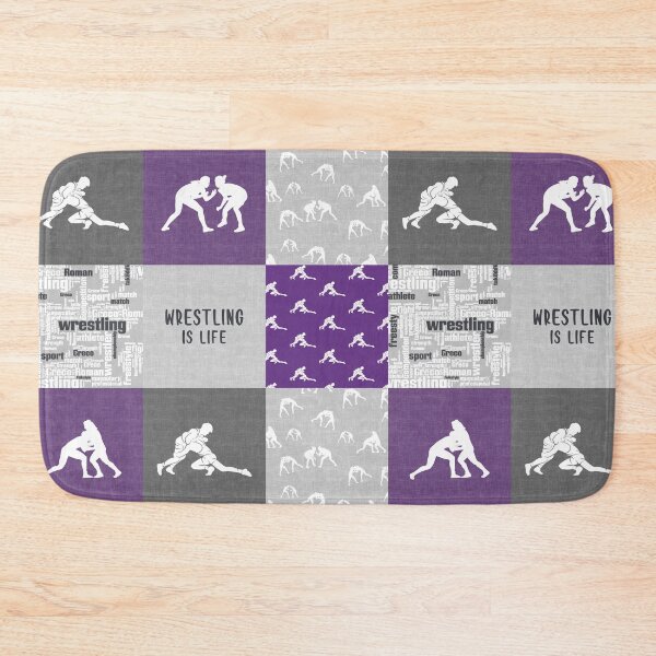 Item preview, Purple Wrestling is life designed and sold by LittleShop79.