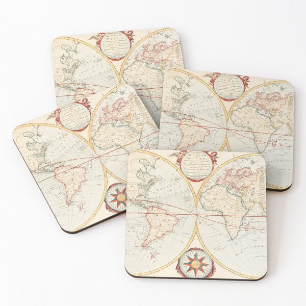Item preview, Bowles's new pocket map of the world designed and sold by capotees.