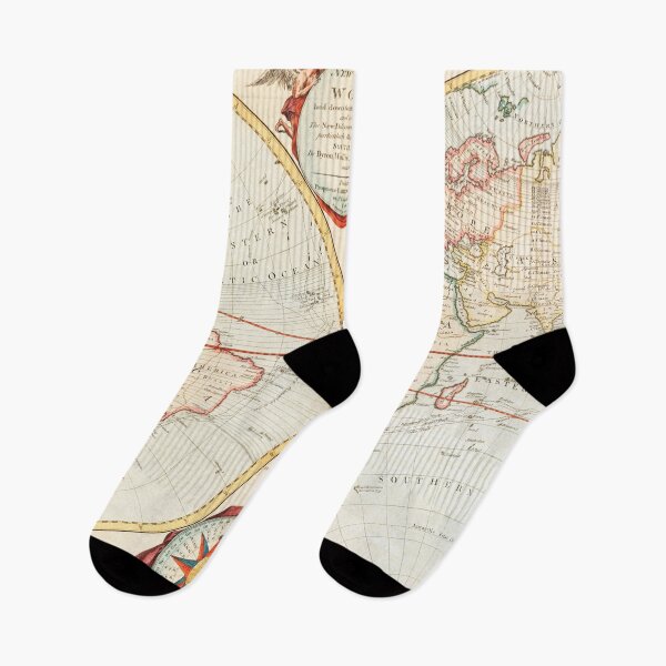 Item preview, Bowles's new pocket map of the world designed and sold by capotees.
