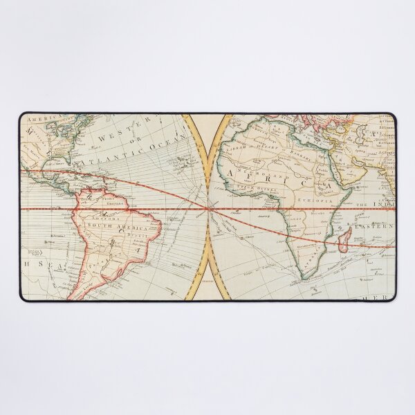 Item preview, Bowles's new pocket map of the world designed and sold by capotees.