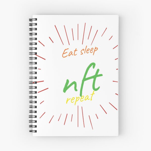 Item preview, Eat Sleep Nft Repeat designed and sold by diva-design.