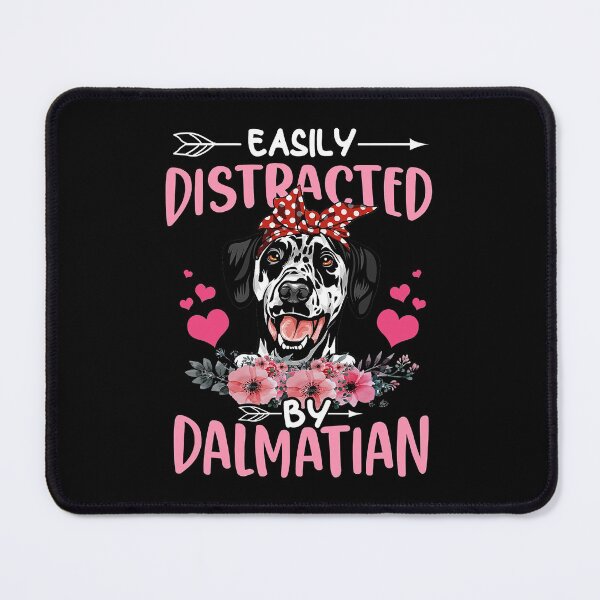 Item preview, Dog Lovers For Women Easily Distracted By Dalmatian designed and sold by SeanDoke.